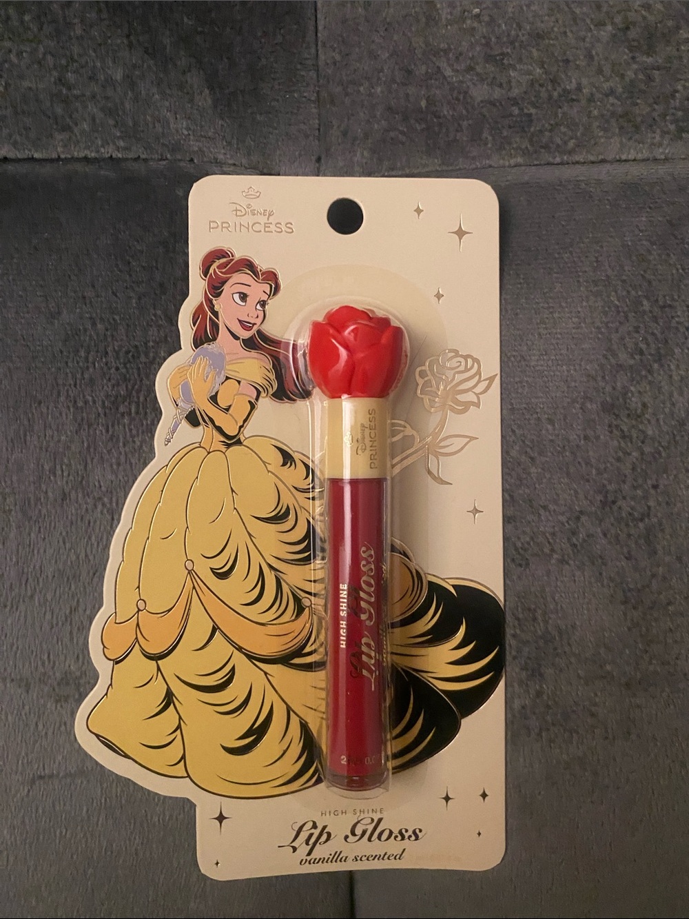 Disney Princess Belle Red Rose Lip Gloss